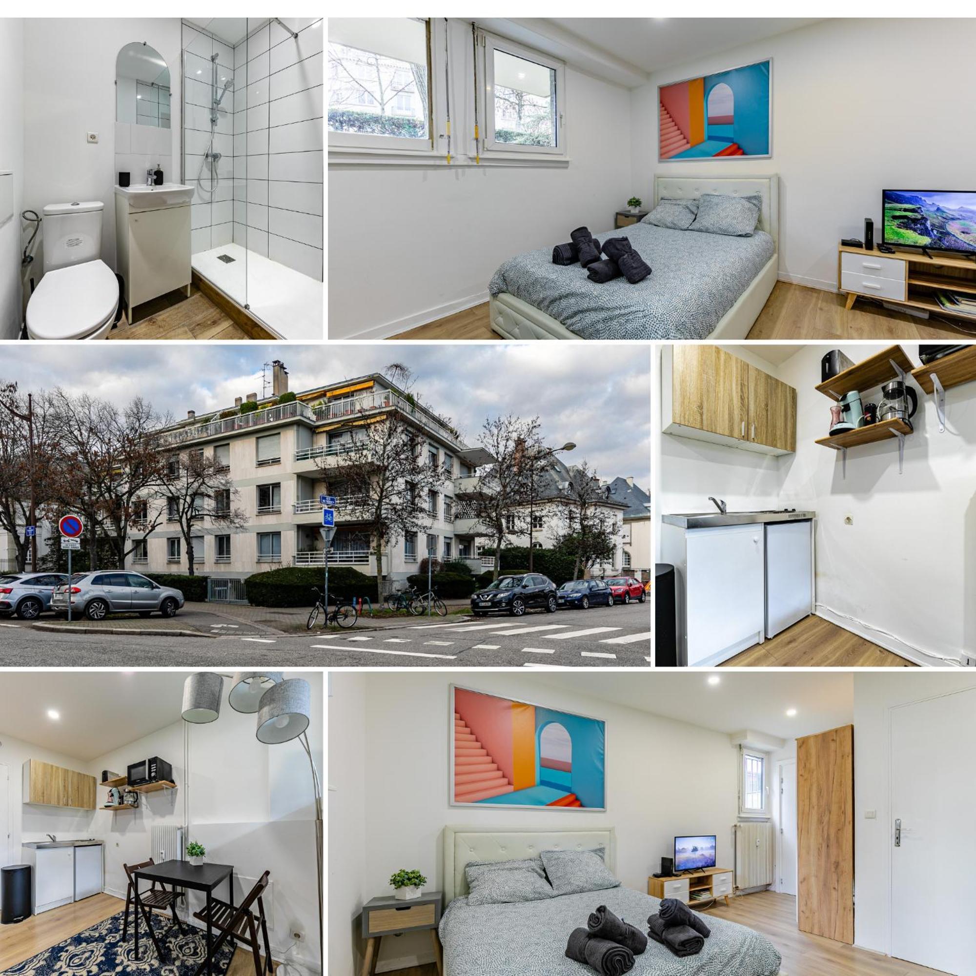 Strasbourg Chaleureux Studio, Orangerie Estrasburgo Exterior foto